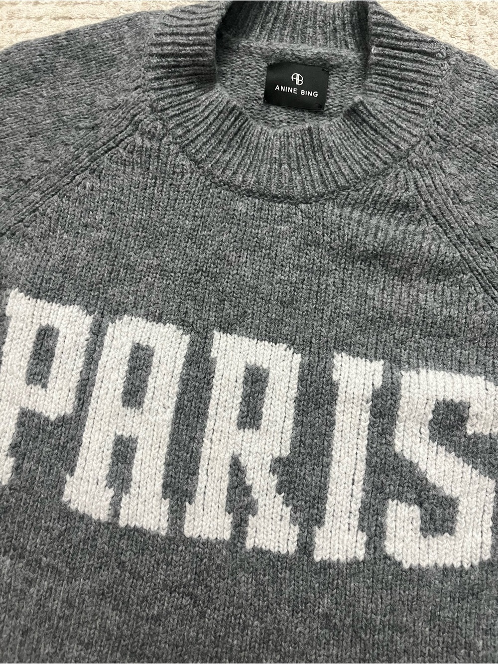 Annie Bing “Paris” Kendrick Sweater- Wool Cashmere Blend - Picture 6 of 8